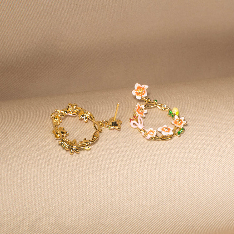 Spring Fling Floral Earrings