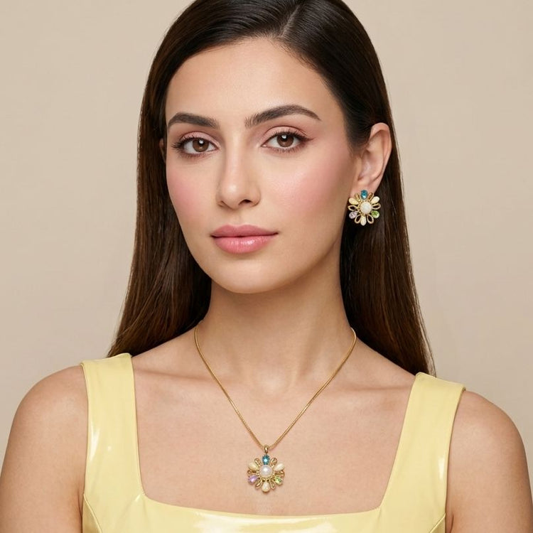 Springtime Medley Pendant Set
