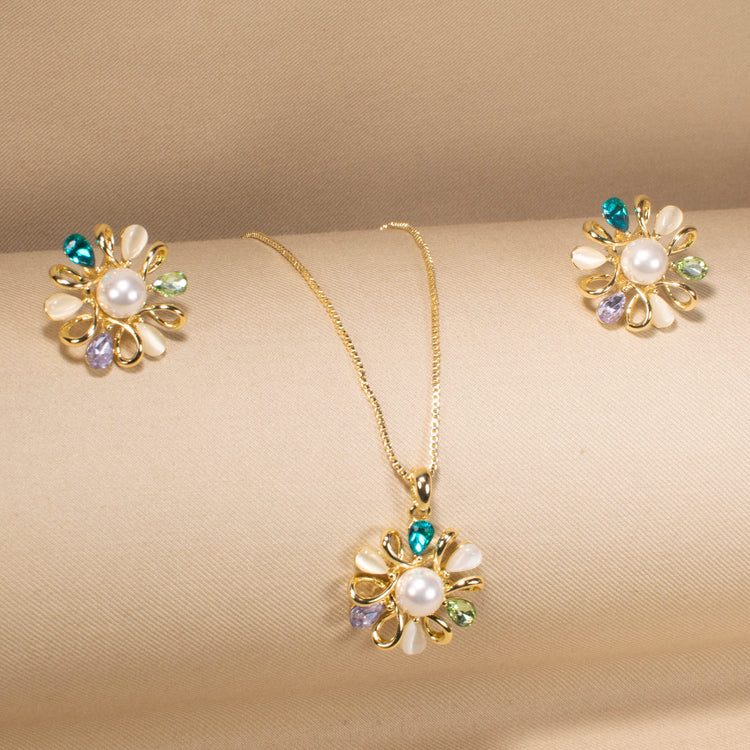 Springtime Medley Pendant Set