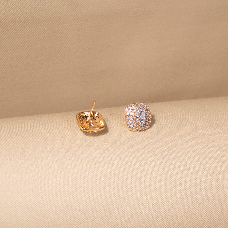Square Cluster Studs