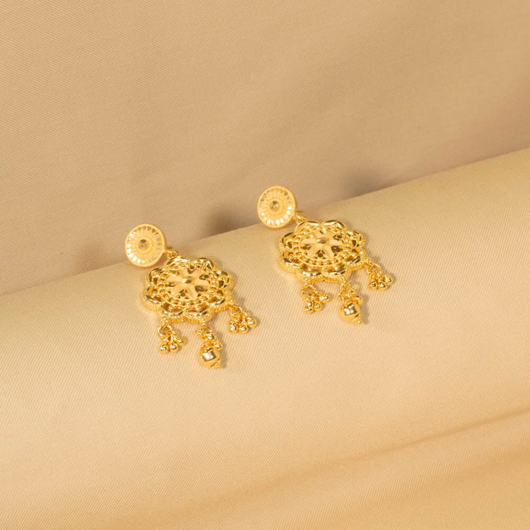 Sreeja Gold Replica Necklace Set - Alankar Collection