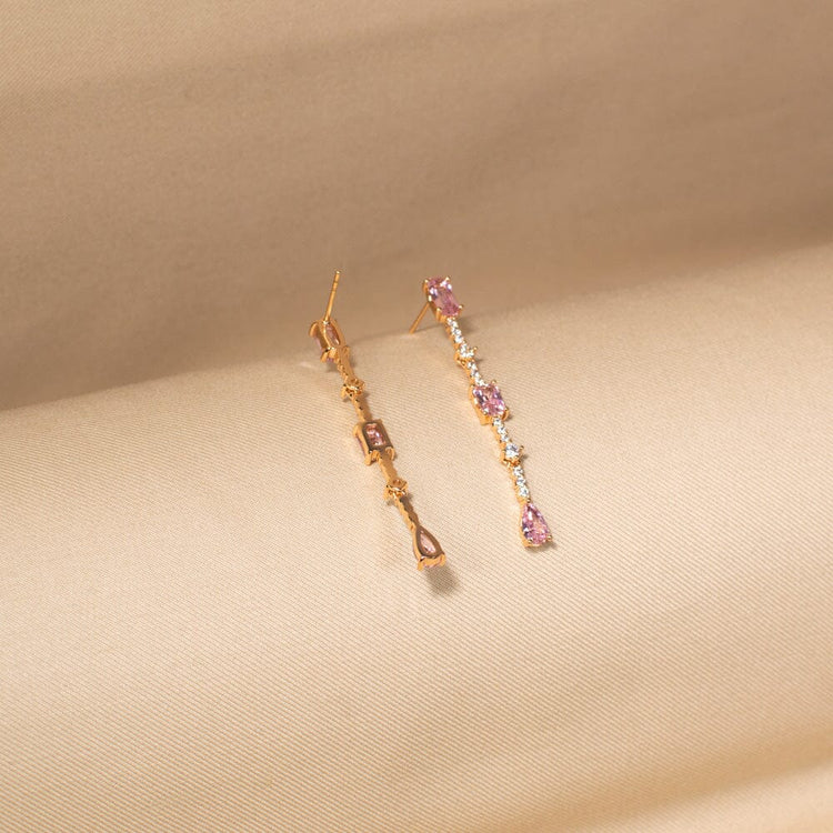 Starfall Danglers-Pink-Minima Collection