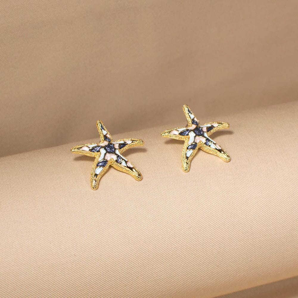 Starfish Sparkle Pendant Set