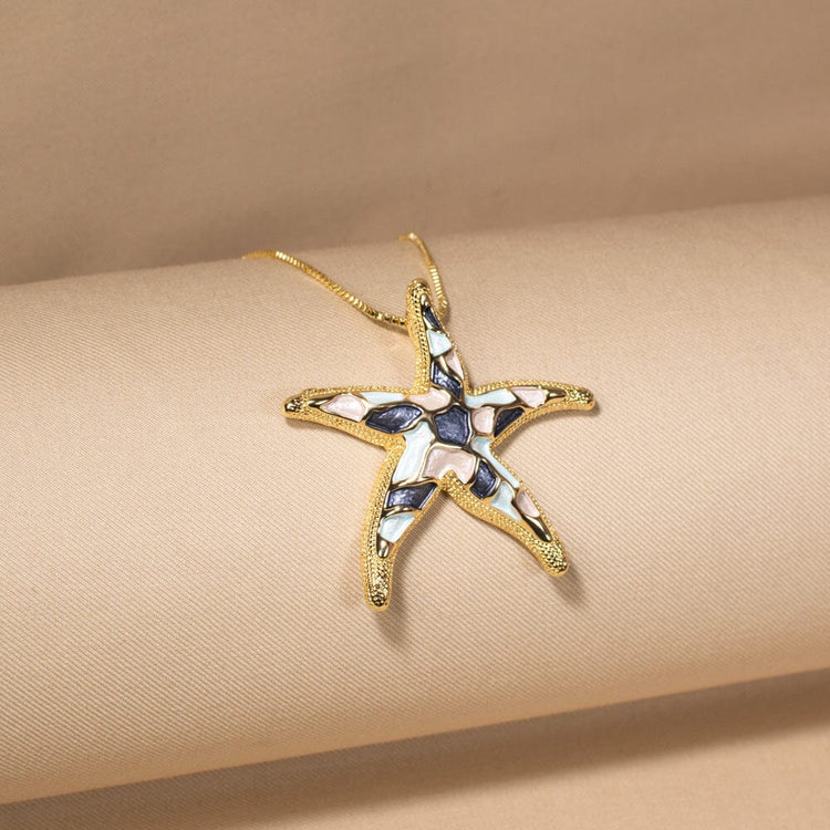 Starfish Sparkle Pendant Set