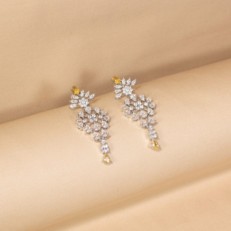Starlace Necklace Set-Yellow-Glitterati Collection