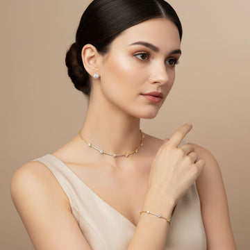 Starlight Dew Set with Bracelet - Minima Collection