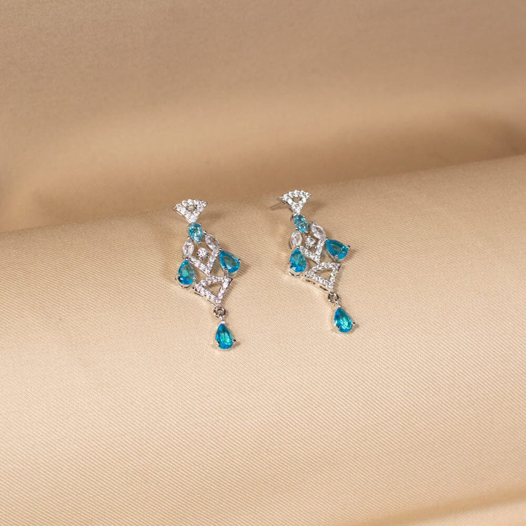 Starlight Radiance Necklace Set - Blue