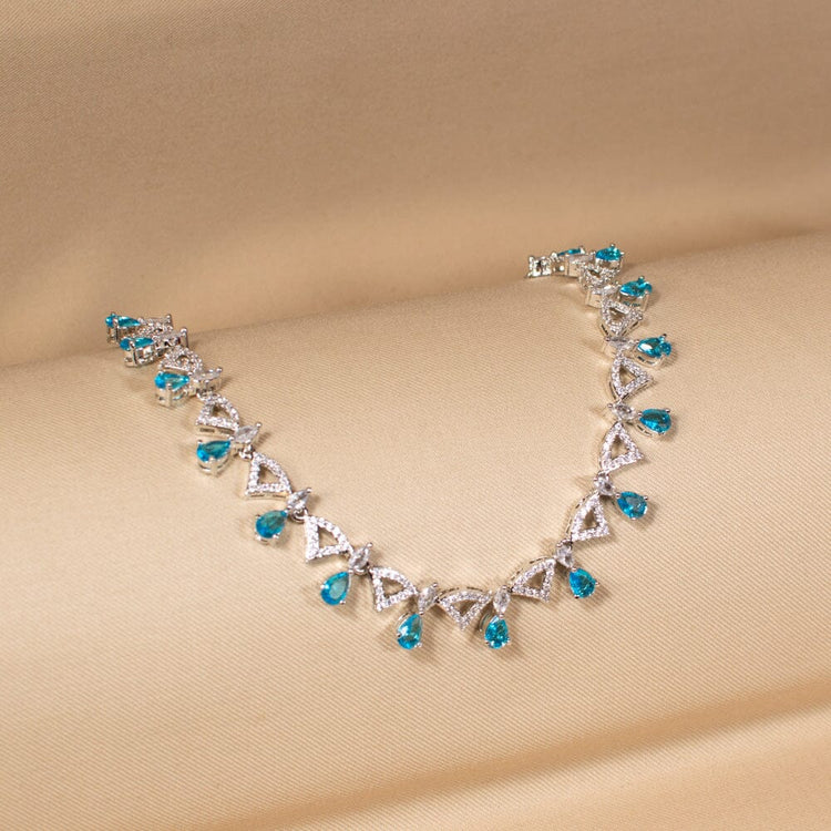 Starlight Radiance Necklace Set - Blue