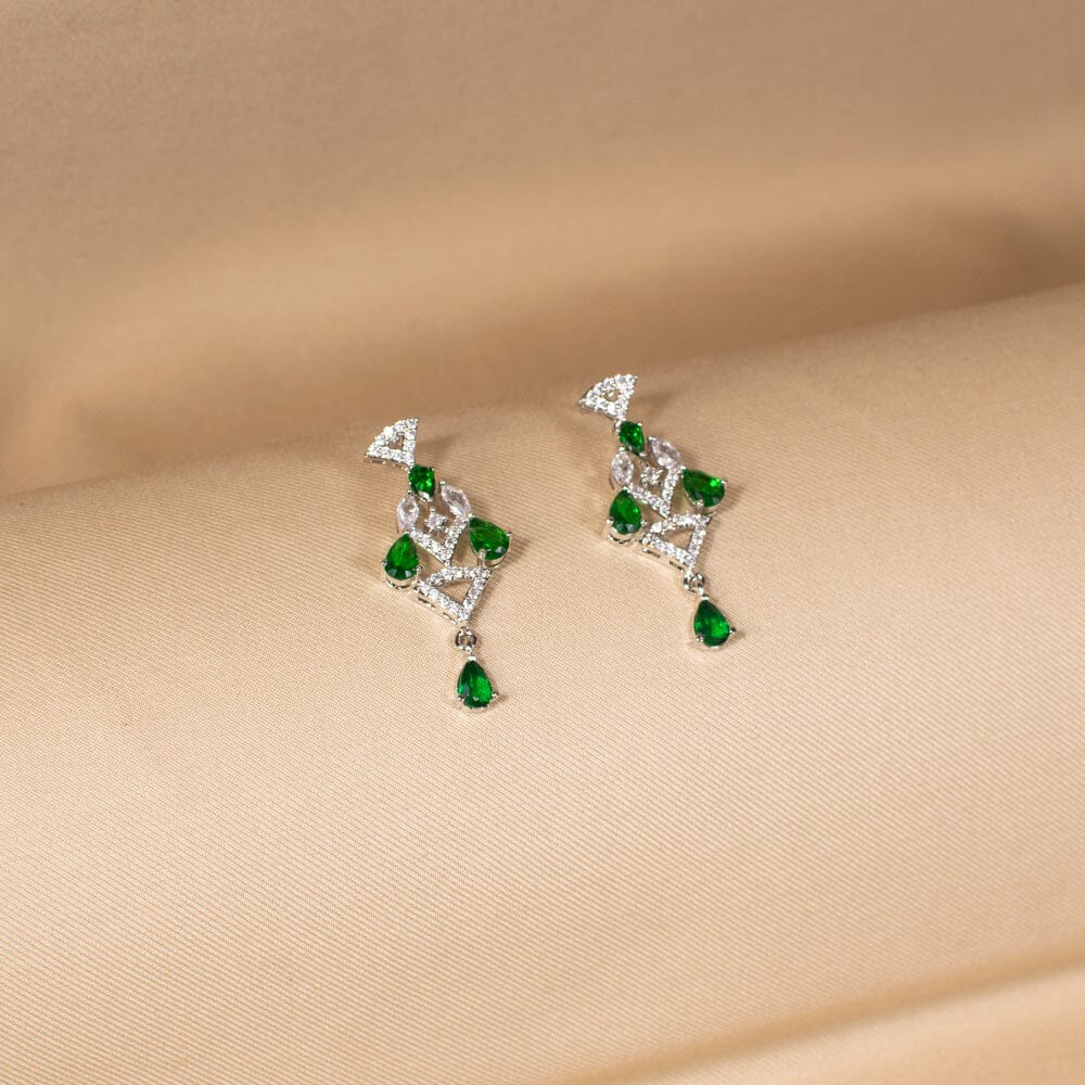 Starlight Radiance Necklace Set - Green