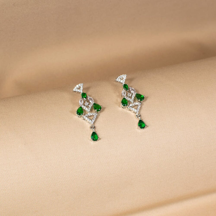 Starlight Radiance Necklace Set - Green