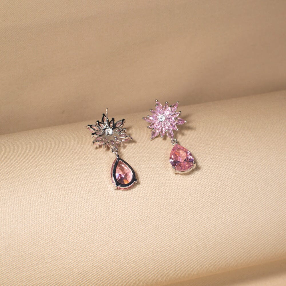 Stellar Dew Earrings - Pink