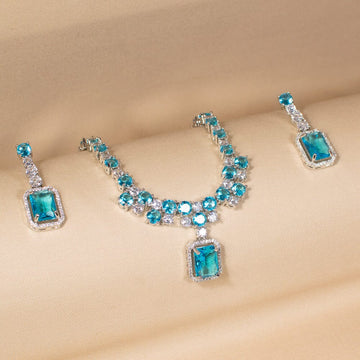 Stellar Necklace Set-Blue