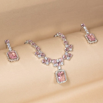 Stellar Necklace Set-Pink