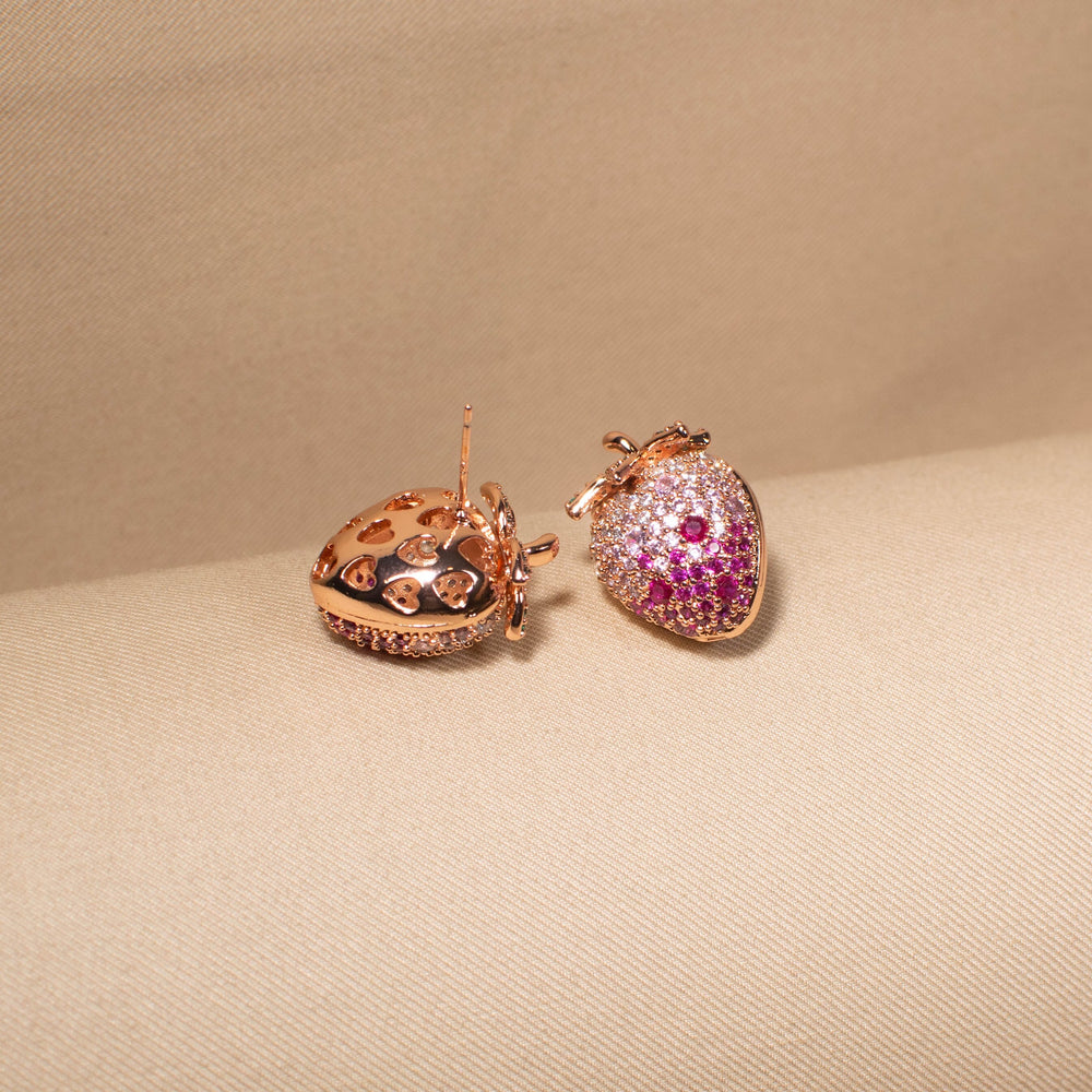 Strawberry Glaze Studs