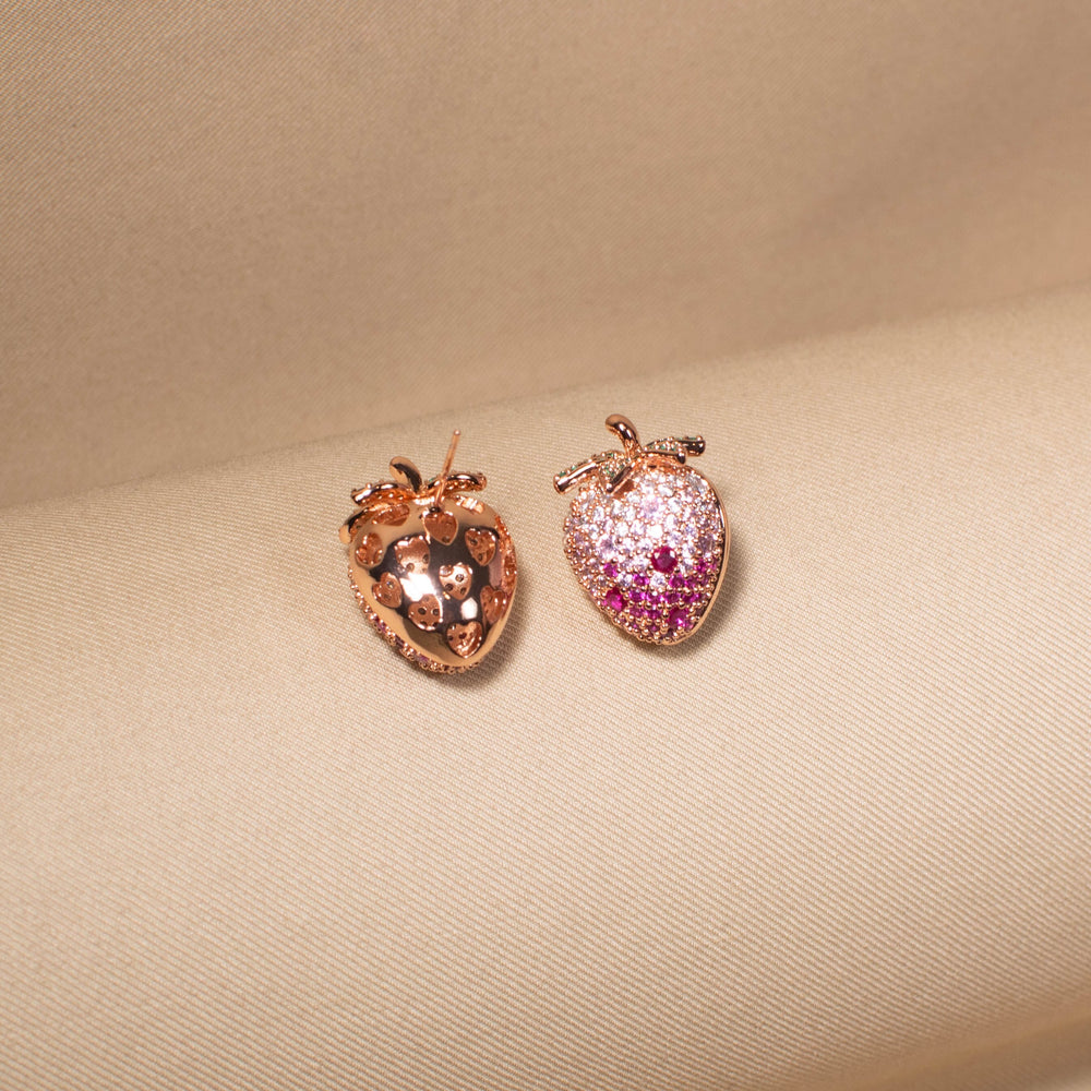 Strawberry Glaze Studs