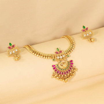 Sukanya Necklace Set - Pratha Collection