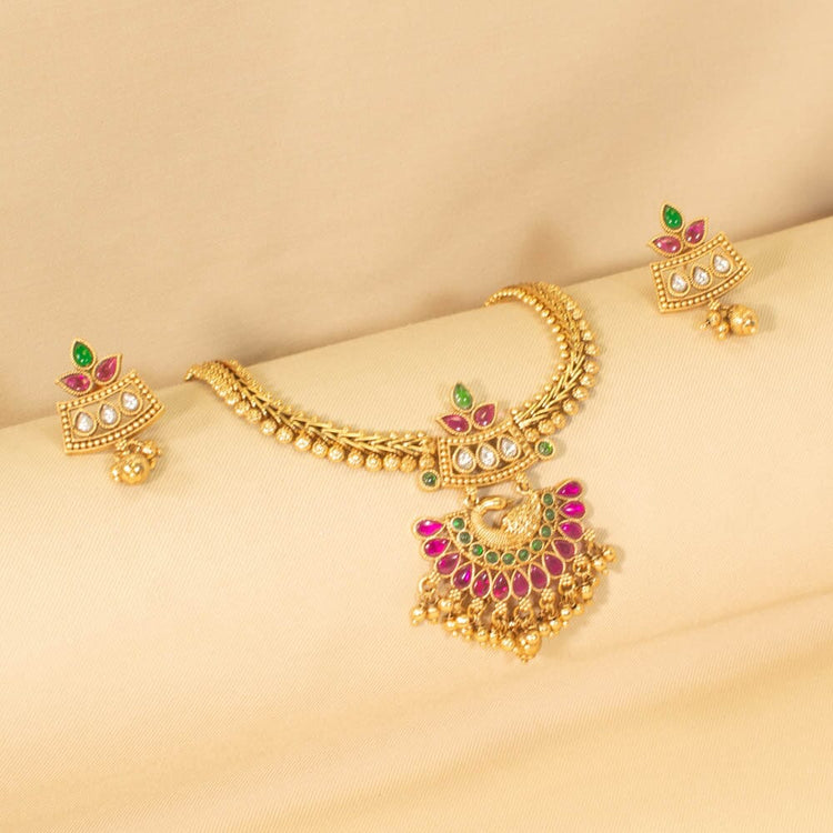 Sukanya Necklace Set - Pratha Collection
