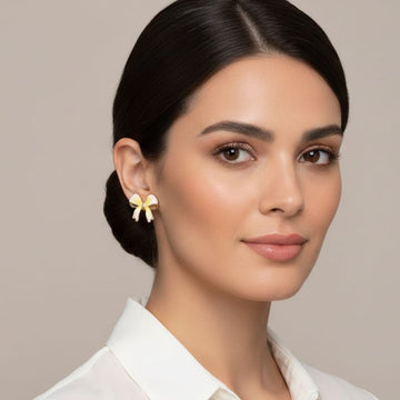 Sun-Kissed Bows Studs