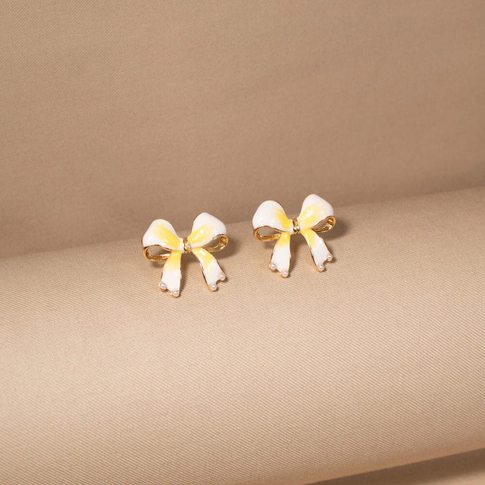 Sun-Kissed Bows Studs
