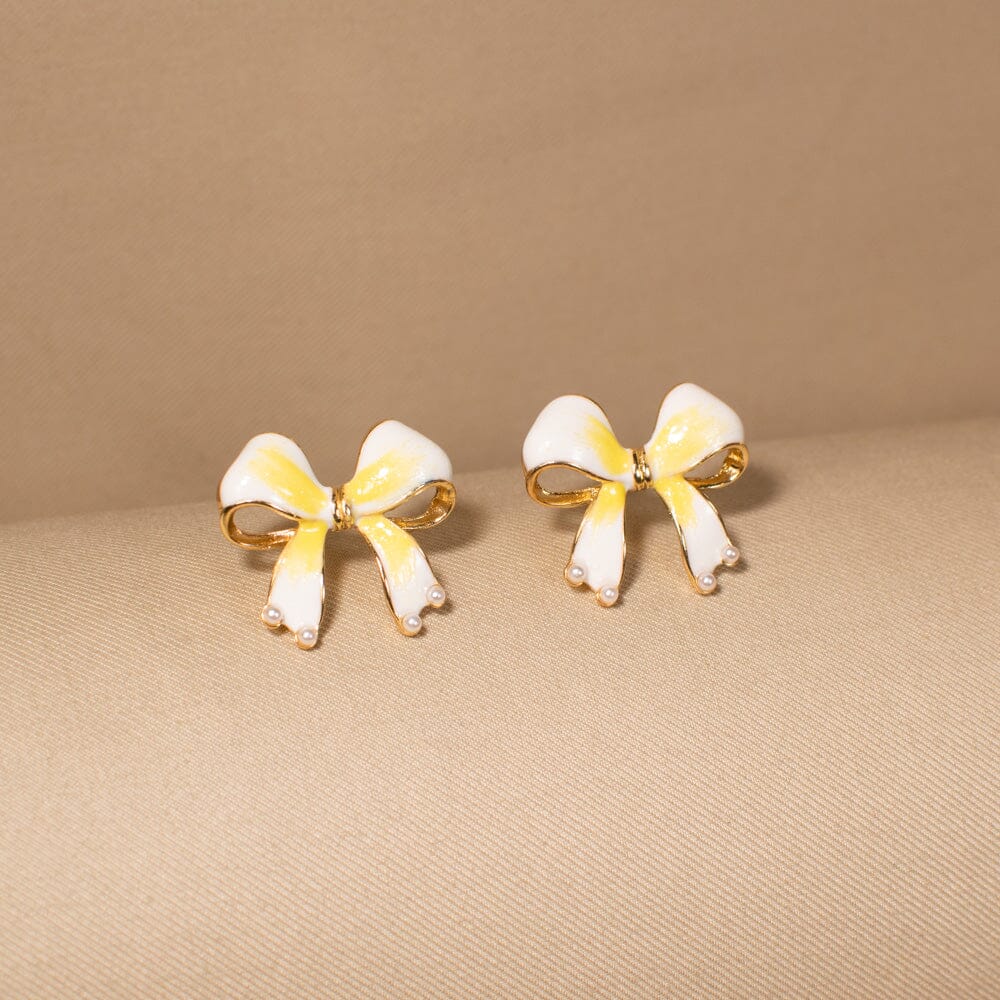 Sun-Kissed Bows Studs