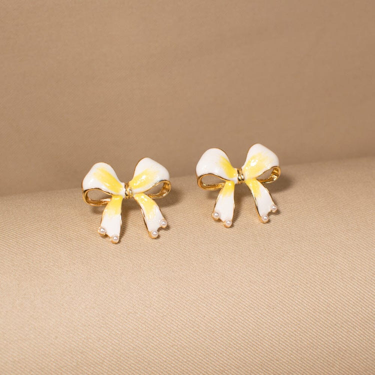 Sun-Kissed Bows Studs