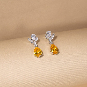Sunara Citrine Drop Earrings