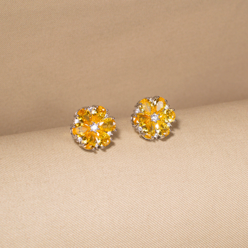 Sunbeam Floral Studs