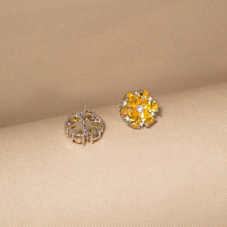 Sunbeam Floral Studs