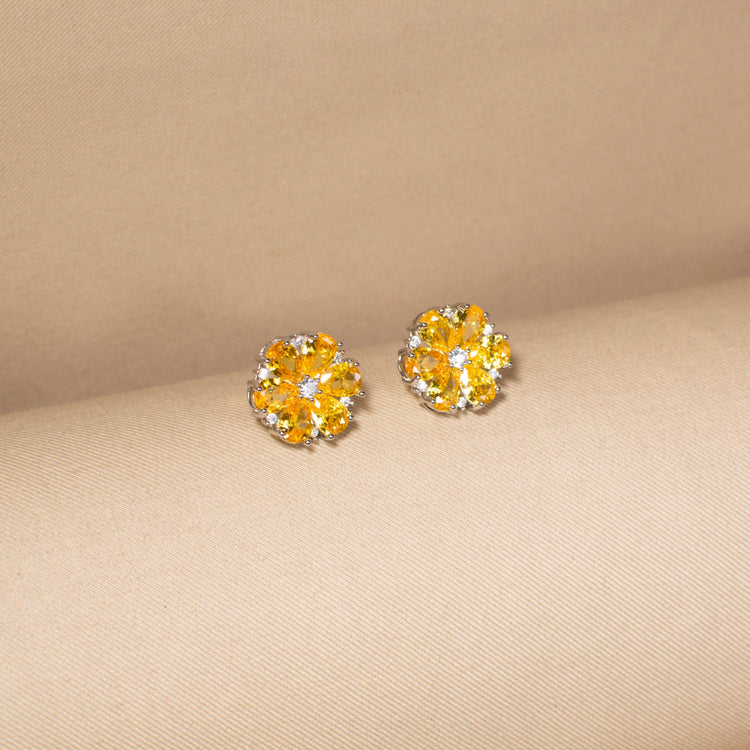 Sunbeam Floral Studs