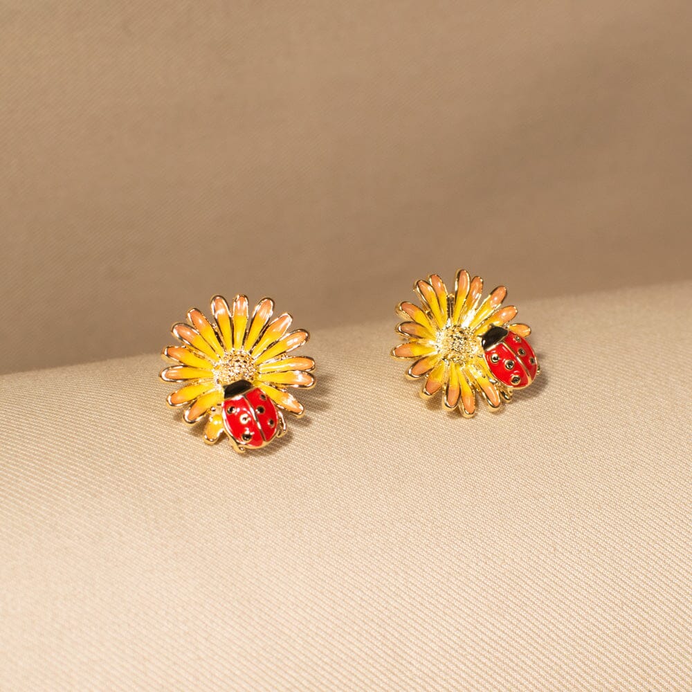 Sunflower Mini Studs - Nature Collection