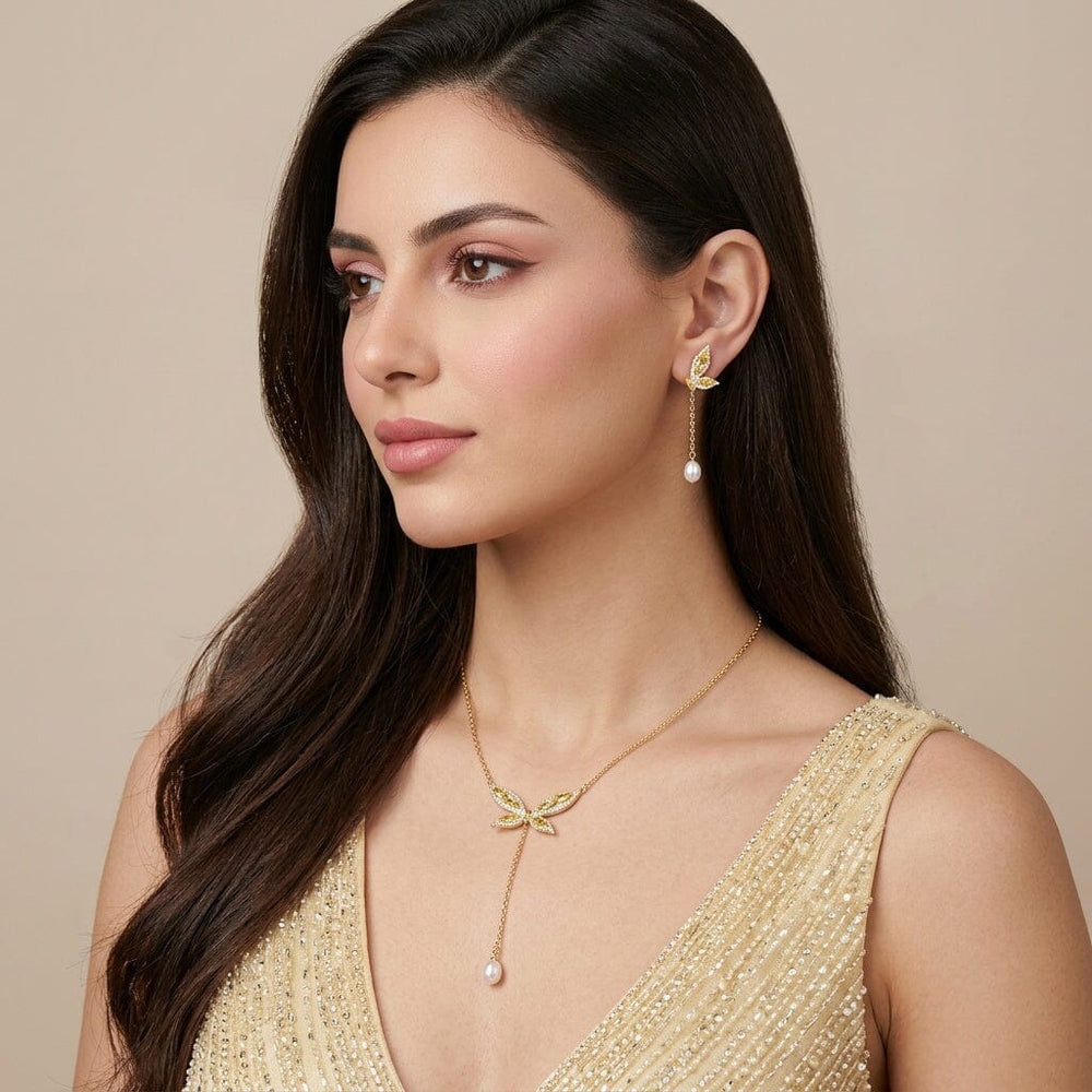 Sunlit Monarch Luxe Pendant Set