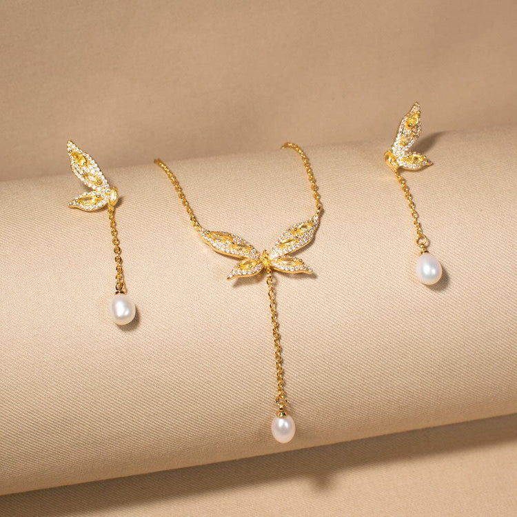 Sunlit Monarch Luxe Pendant Set