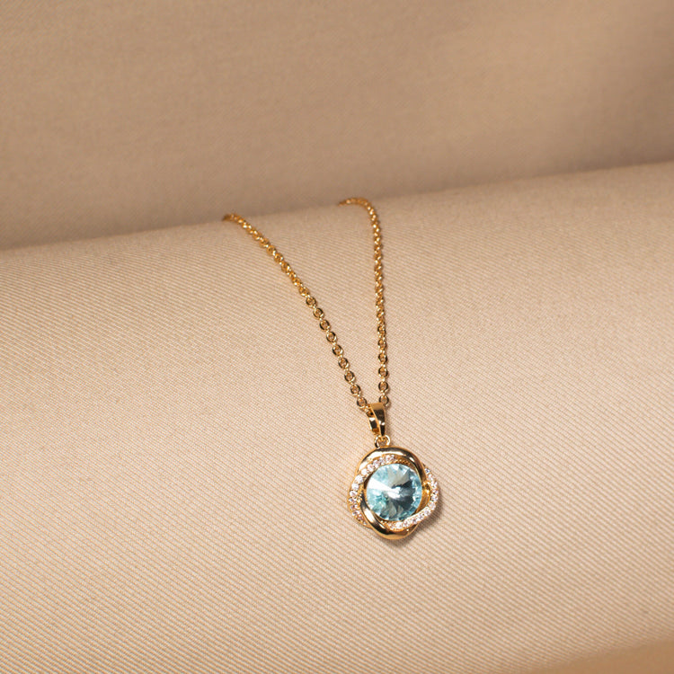 Sunlit Sea Pendant Set