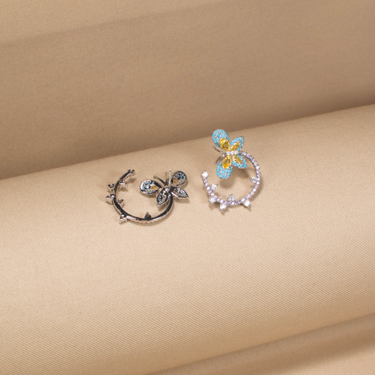 Sunny Meadow Butterfly Studs