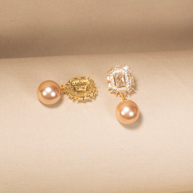 Sunset Glamour Drop Earrings