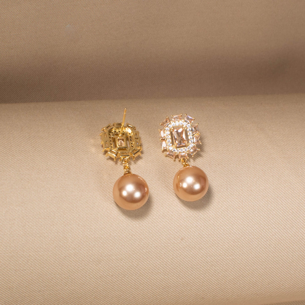 Sunset Glamour Drop Earrings