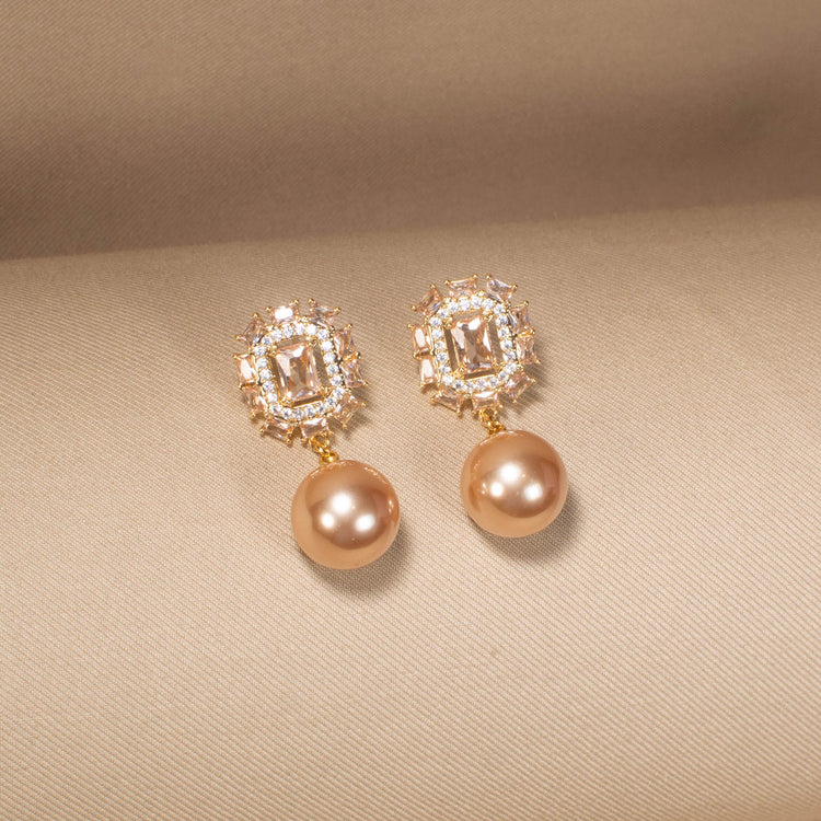 Sunset Glamour Drop Earrings