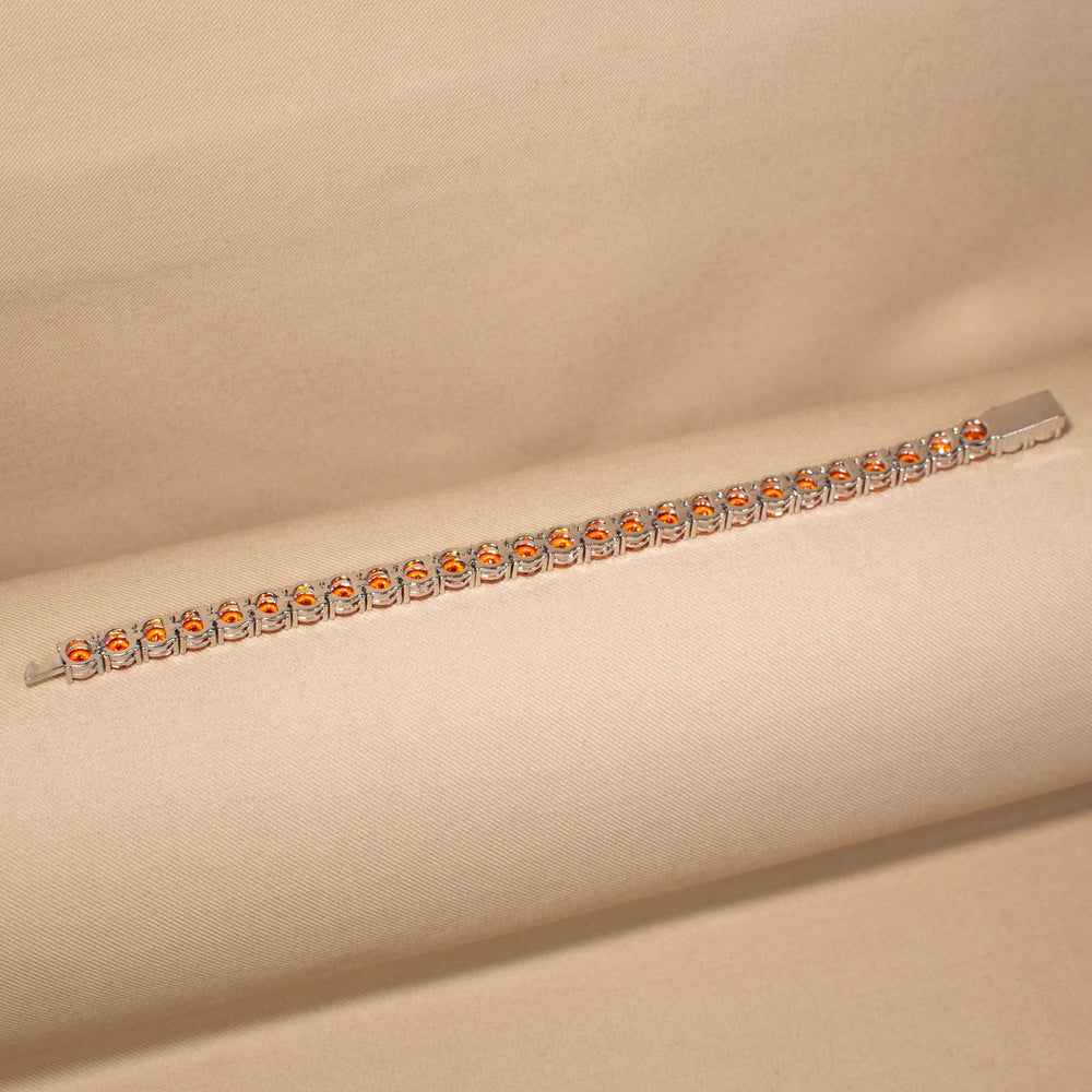Sunset Glow Tennis Bracelet