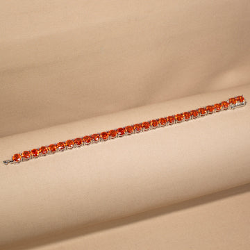 Sunset Glow Tennis Bracelet