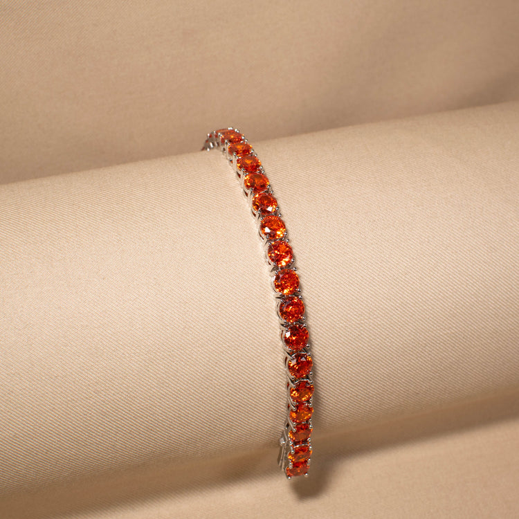 Sunset Glow Tennis Bracelet