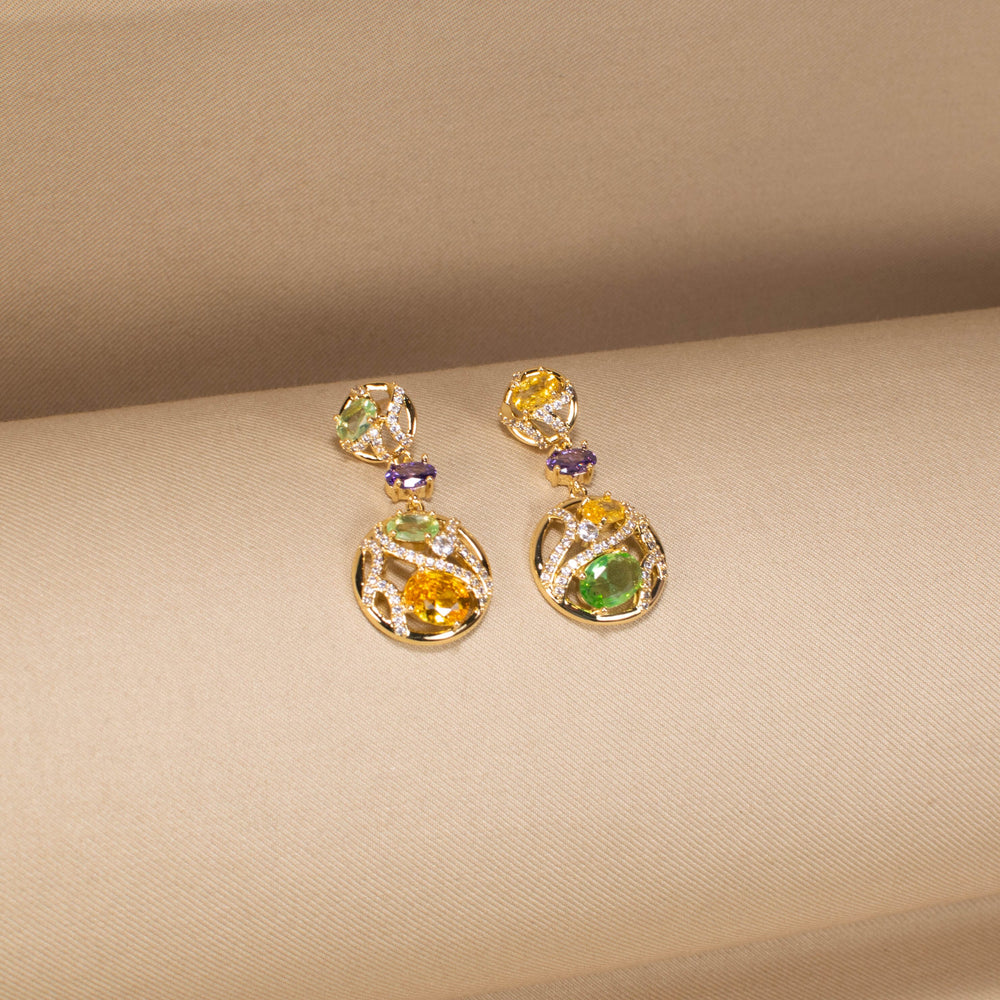 Sunshine Sangria Earrings
