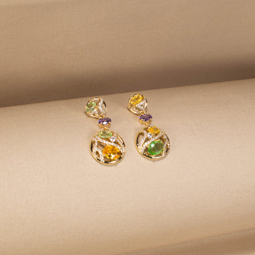 Sunshine Sangria Earrings