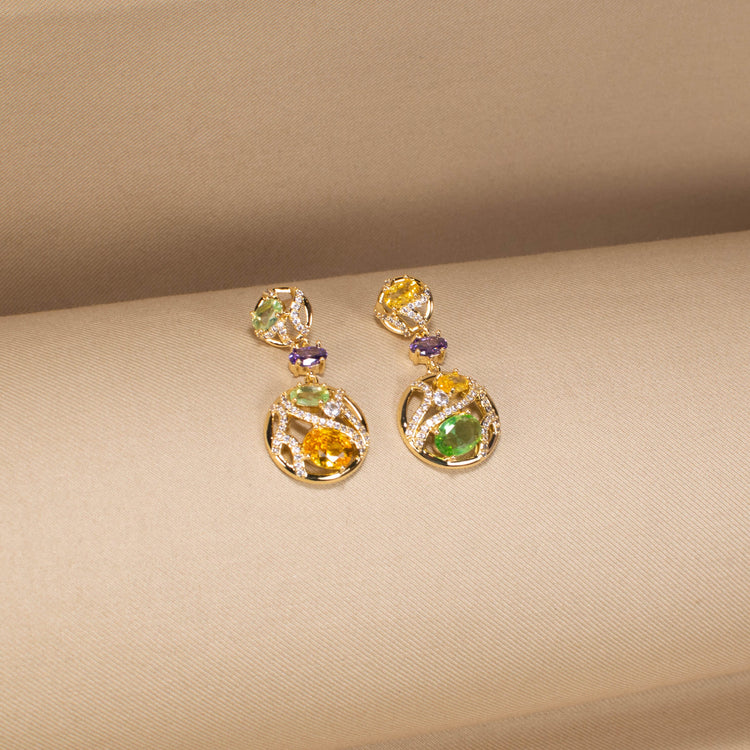 Sunshine Sangria Earrings
