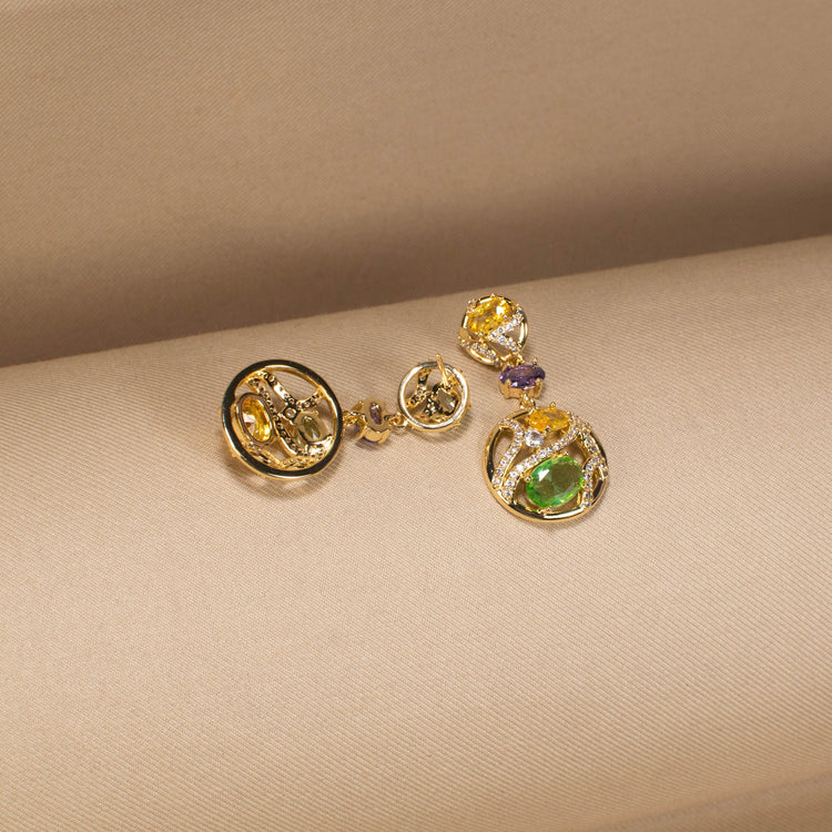Sunshine Sangria Earrings