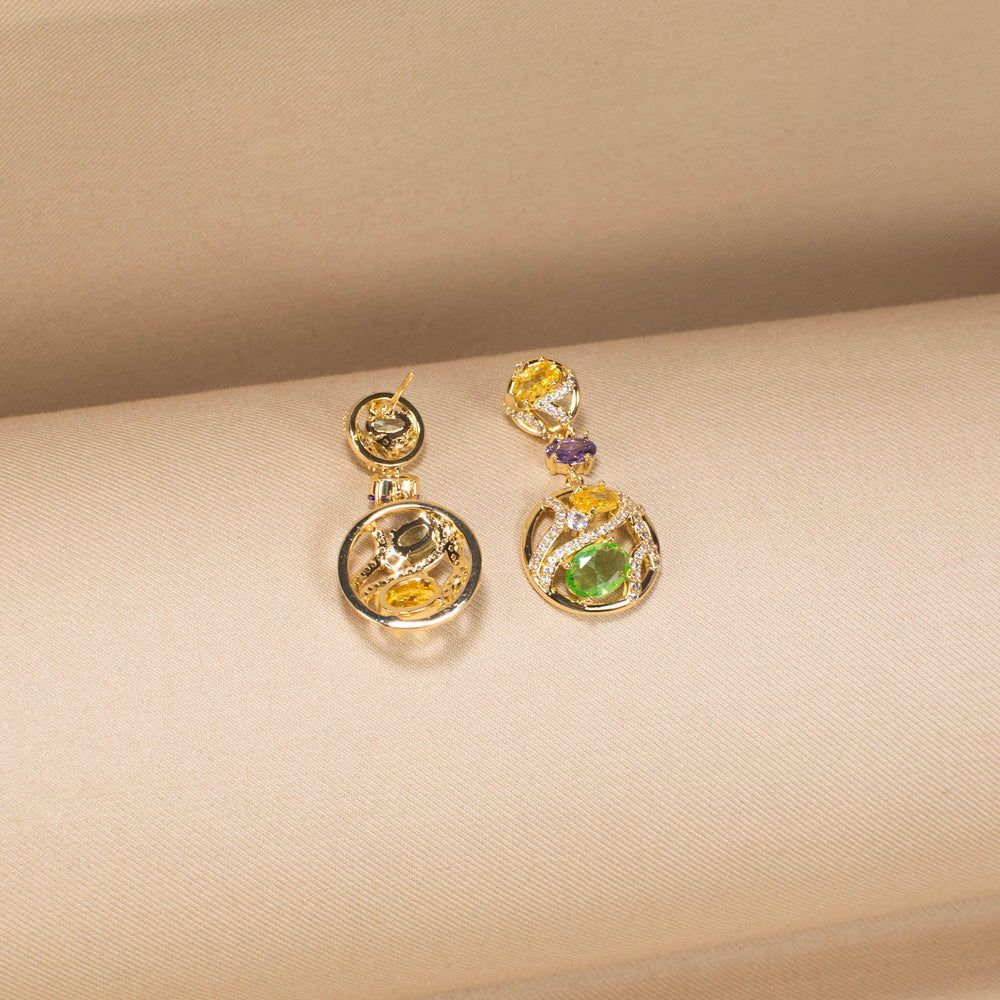 Sunshine Sangria Earrings