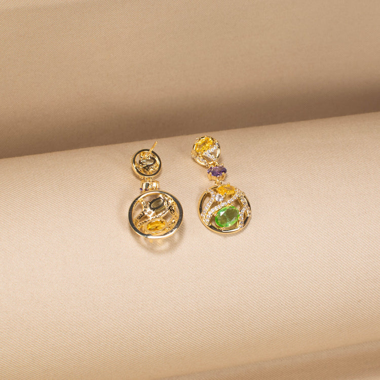 Sunshine Sangria Earrings