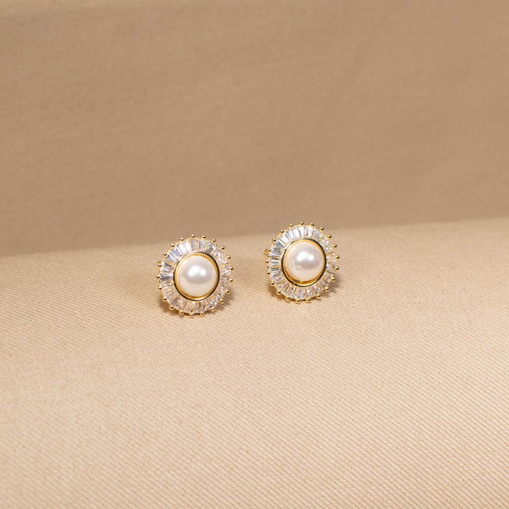 Supernova Pearl Pendant Set with Ring