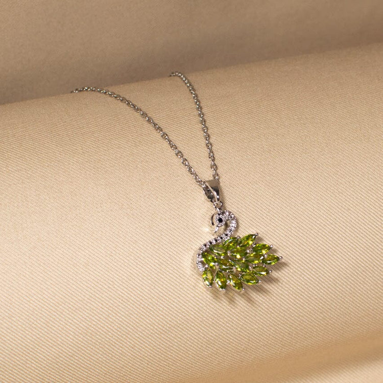 Swan Lake Pendant Set - Green - Edgy Collection