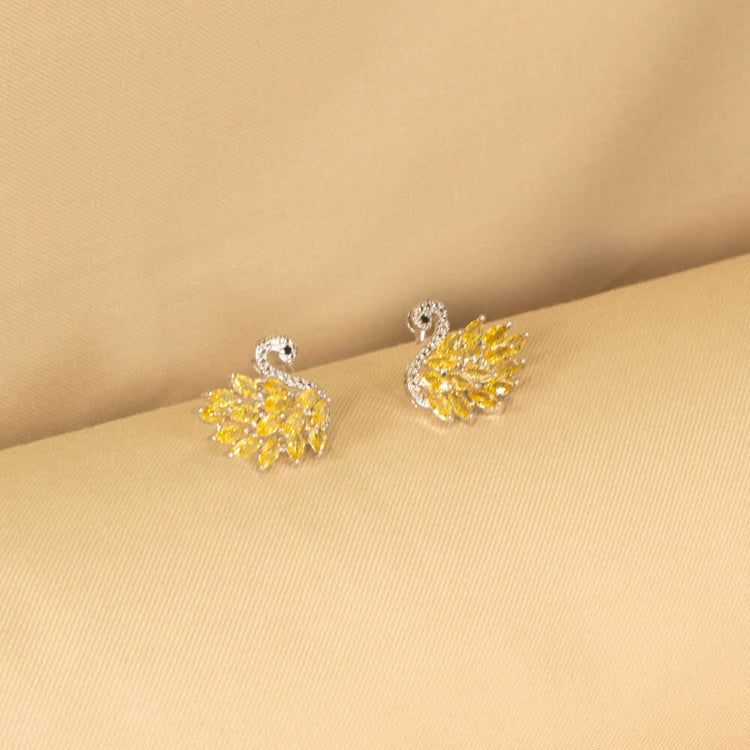 Swan Lake Pendant Set - Yellow - Edgy Collection
