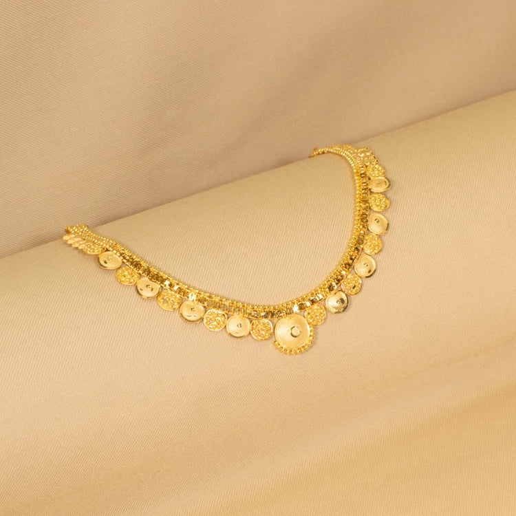 Swara Gold Replica Necklace Set - Alankar Collection